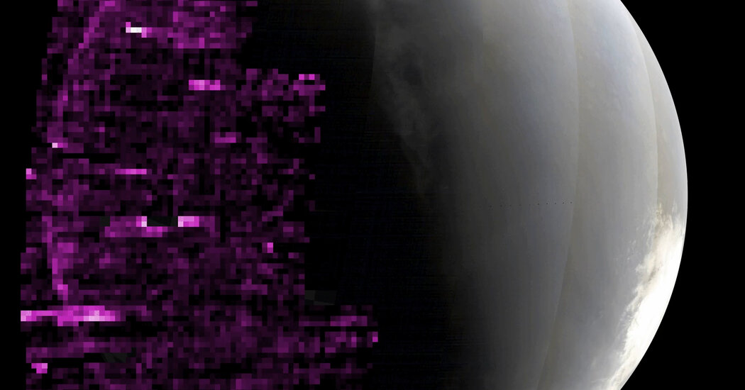 Mars has been cooked during a recent solar storm